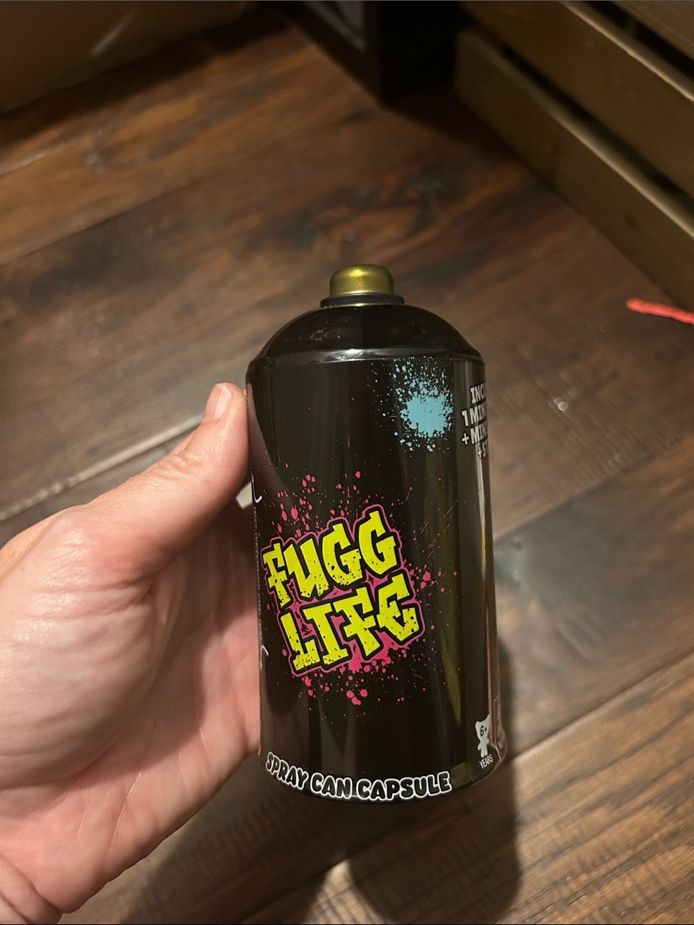Fuggler fugg life spray can capsule